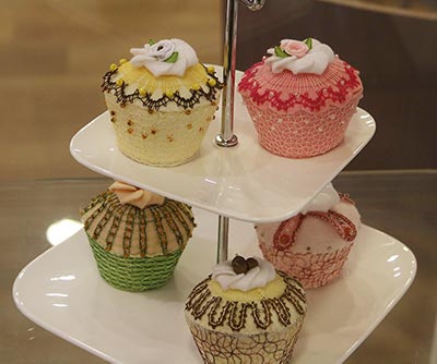 gekloste cupcakes
